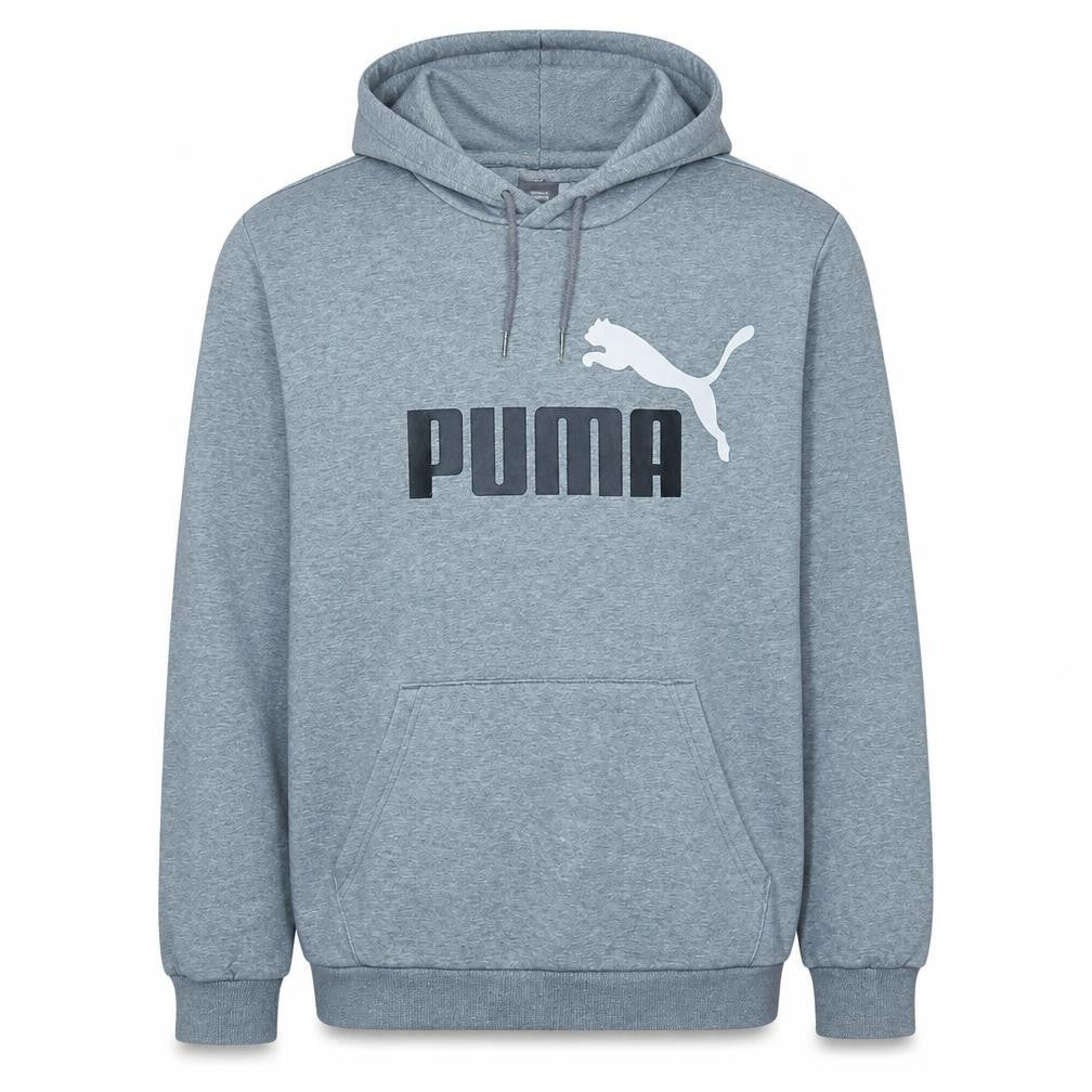 Puma Men's Grey XL Pullover Hoodie Classic Logo Sweatshirt