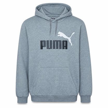 Puma Men's Grey XL Pullover Hoodie Classic Logo Sweatshirt