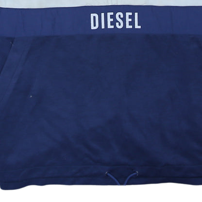 Mens UK Size XL Diesel Blue Pullover Sweatshirt