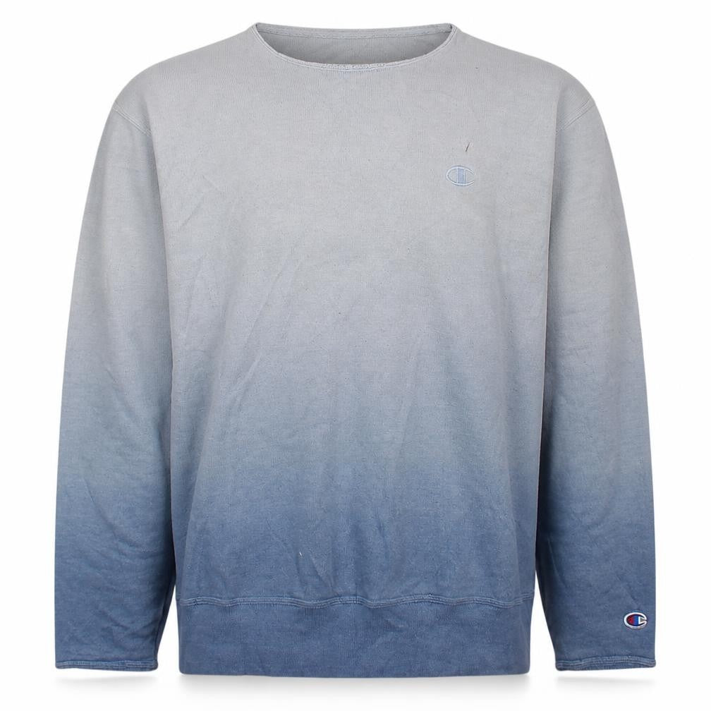 Champion Men's Blue Small Pullover Sweatshirt Crew Neck Long Sleeve