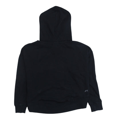 Nike Womens Black Pullover Hoodie XS Cotton Blend Classic Fit