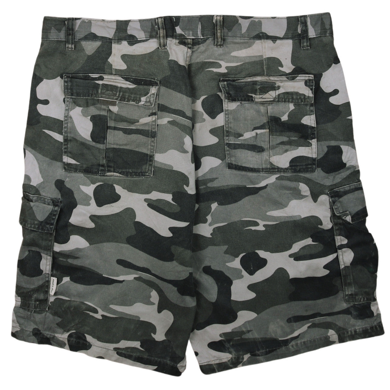 Hawk's Bay USA Men's Green Camouflage Cotton Cargo Shorts Size 40