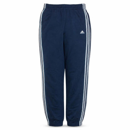 Adidas Boys Blue Jogger Trousers 16 Years Fleece Lined Sportswear Essentials