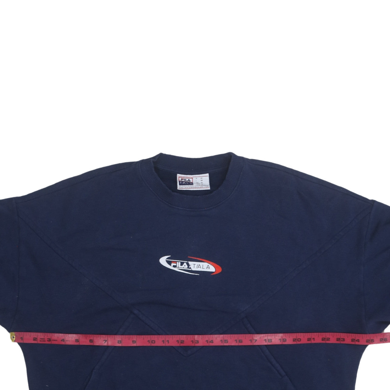 Mens UK Size M FILA Blue Pullover Sweatshirt