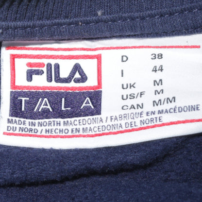 Mens UK Size M FILA Blue Pullover Sweatshirt