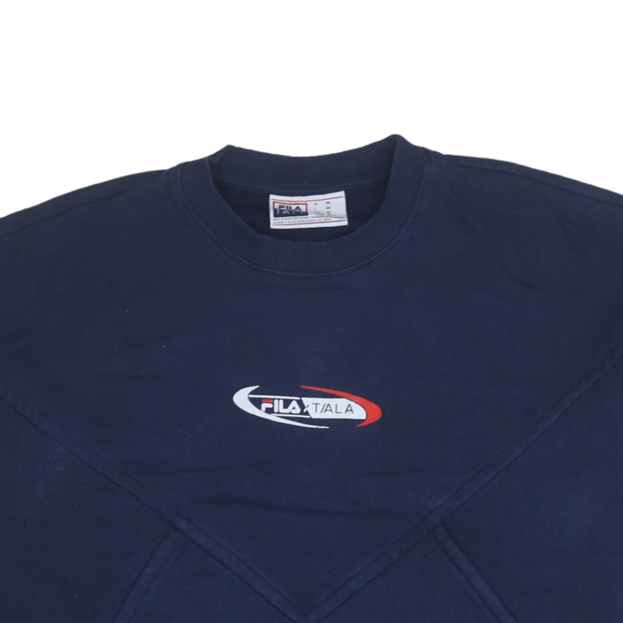 Mens UK Size M FILA Blue Pullover Sweatshirt