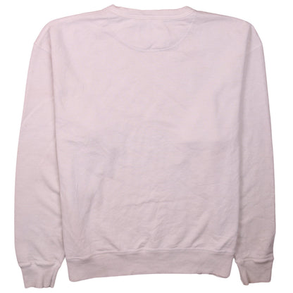 Champion Men's Beige Crew Neck Pullover Sweatshirt L