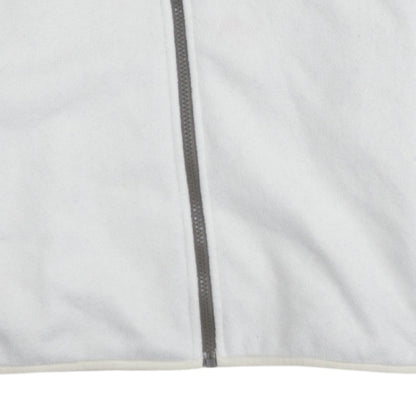 The North Face Women's White Fleece Full Zip Jacket Size M