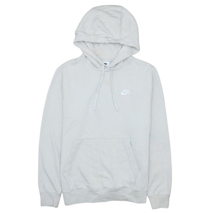 Nike Men's White Pullover Hoodie Small Regular Fit Fleece