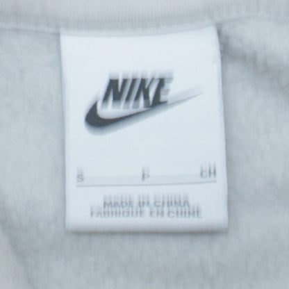 Nike Men's White Pullover Hoodie Small Regular Fit Fleece
