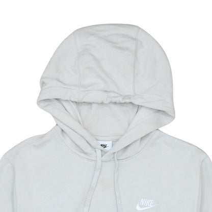 Nike Men's White Pullover Hoodie Small Regular Fit Fleece
