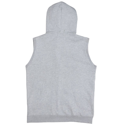 Adidas Men's Grey Sleeveless Full Zip Hoodie Vest M