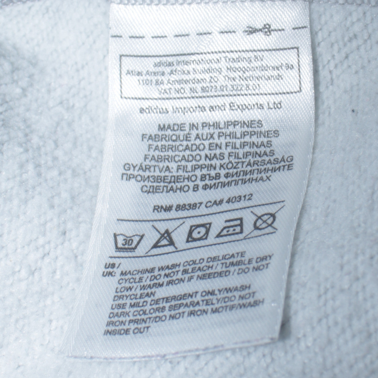 Adidas Men's Grey Sleeveless Full Zip Hoodie Vest M