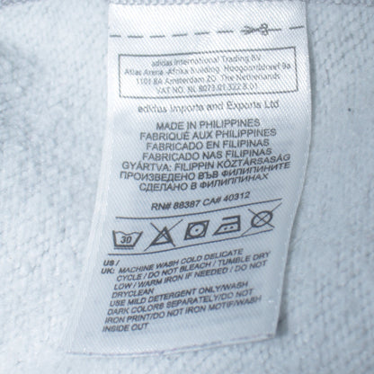 Adidas Men's Grey Sleeveless Full Zip Hoodie Vest M