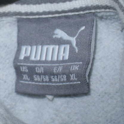 Mens UK Size XL PUMA Grey Pullover Hoodie