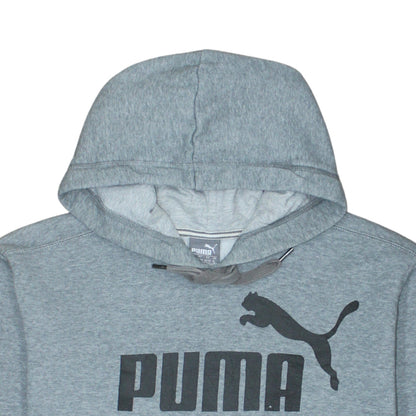 Mens UK Size XL PUMA Grey Pullover Hoodie