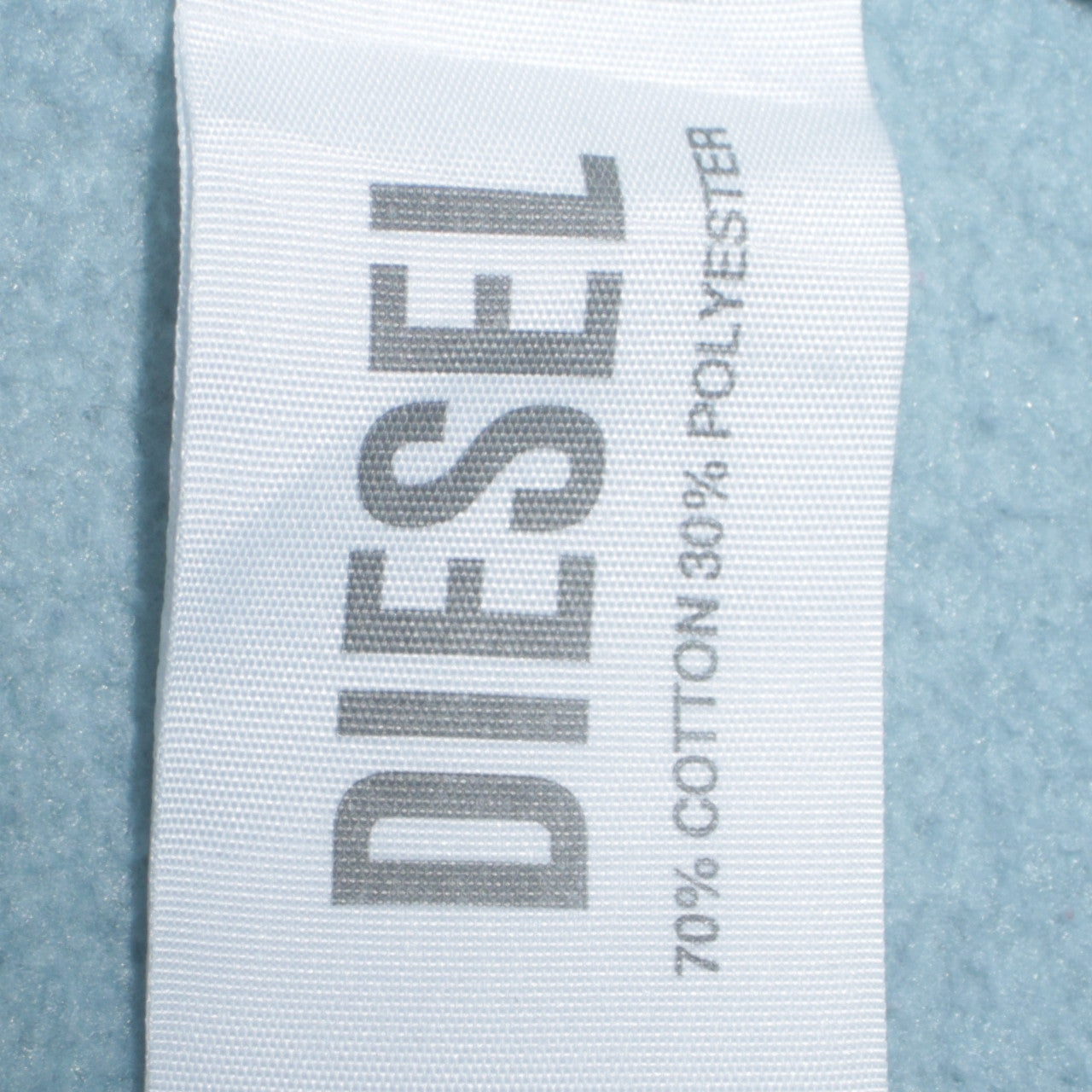 Womens UK Size L Diesel Blue Pullover Sweatshirt