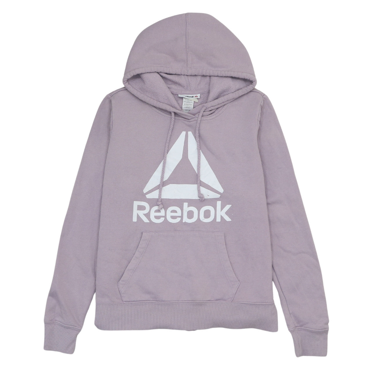 Womens UK Size M Reebok Purple Pullover Hoodie