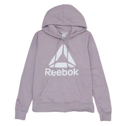 Womens UK Size M Reebok Purple Pullover Hoodie