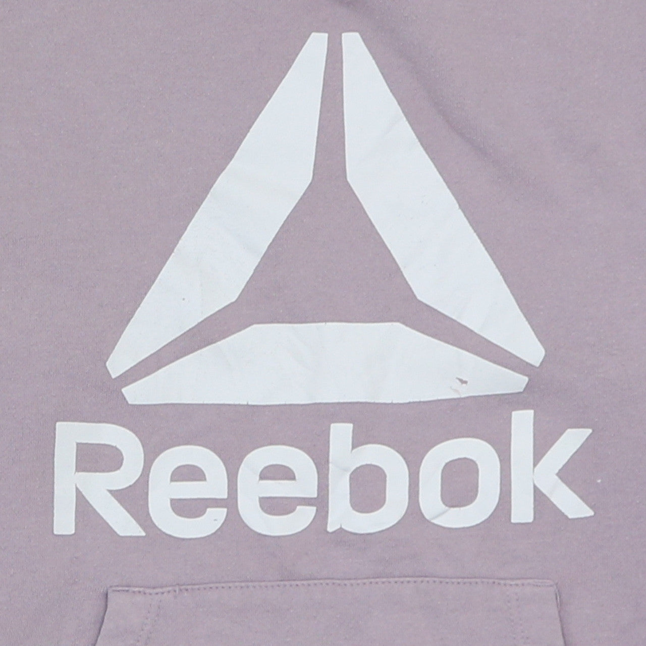 Womens UK Size M Reebok Purple Pullover Hoodie