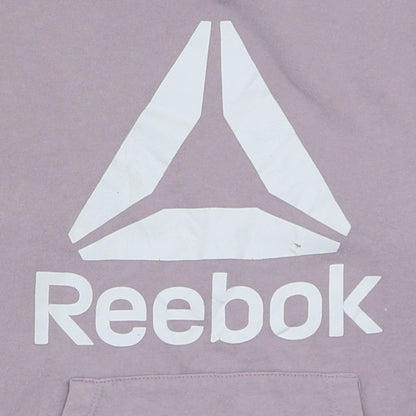 Womens UK Size M Reebok Purple Pullover Hoodie