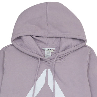 Womens UK Size M Reebok Purple Pullover Hoodie