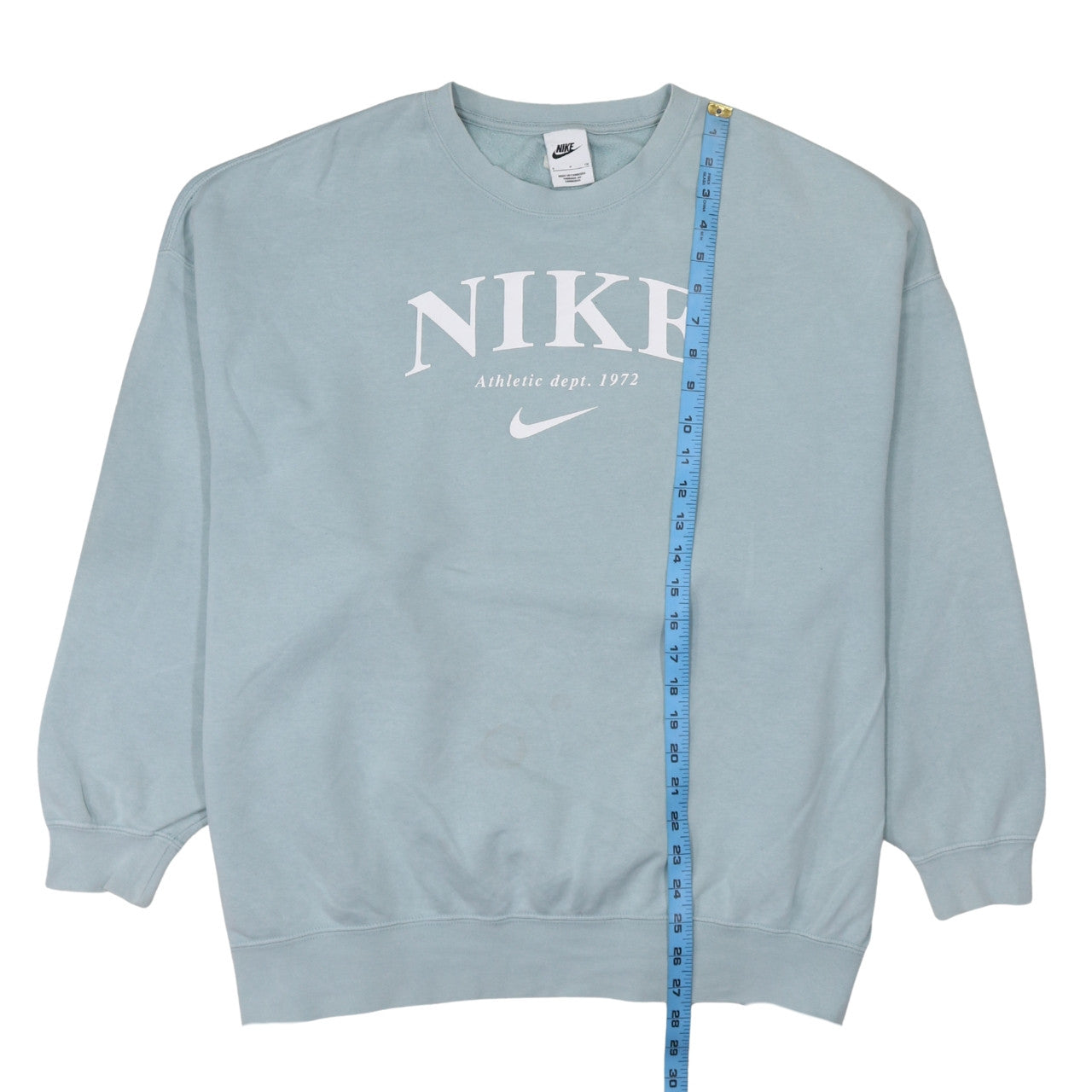 Womens UK Size S Nike Blue Pullover Sweatshirt