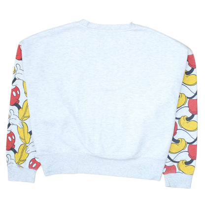 Womens UK Size M Primark Grey Pullover Sweatshirt
