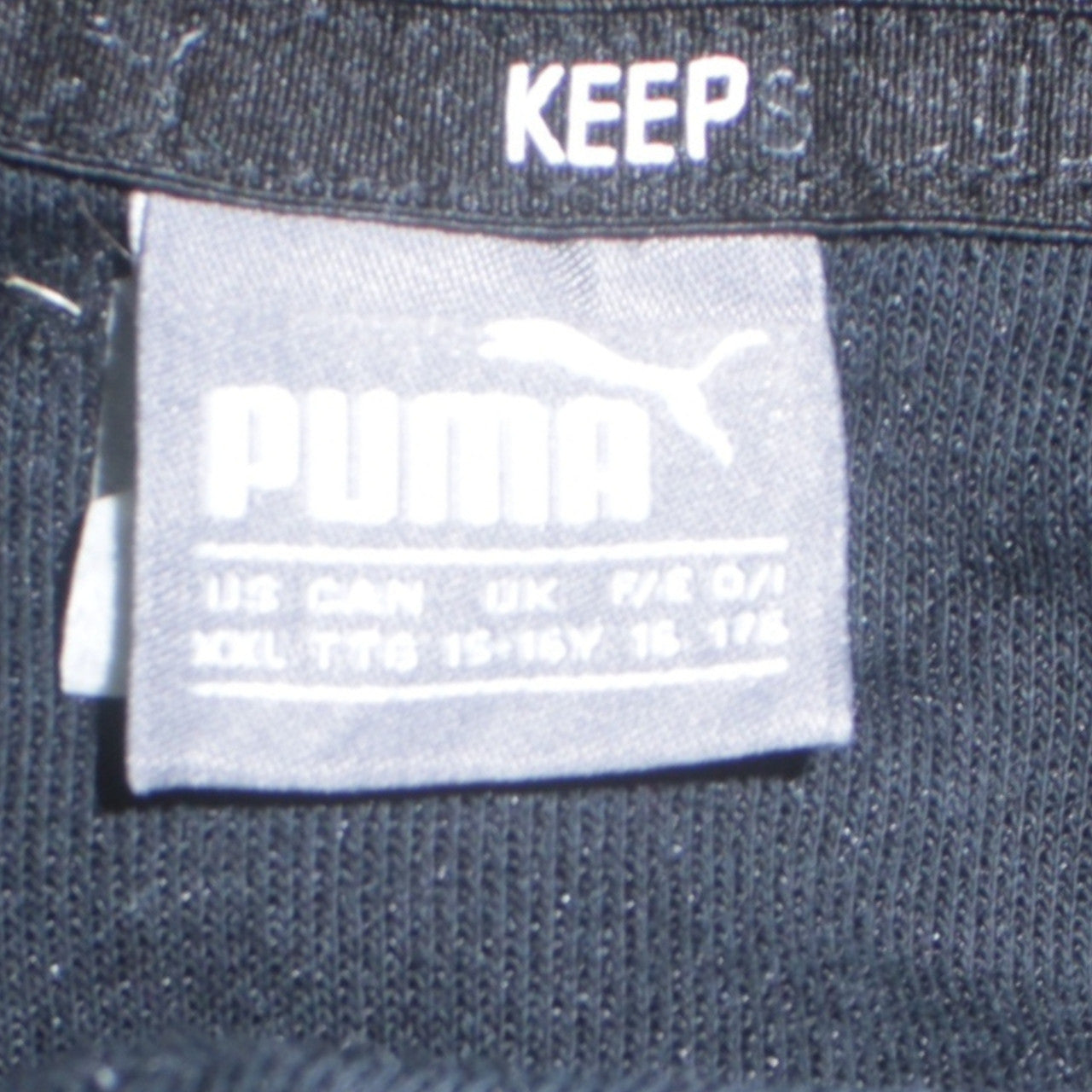 Boys UK Size XXL PUMA Black Pullover Hoodie