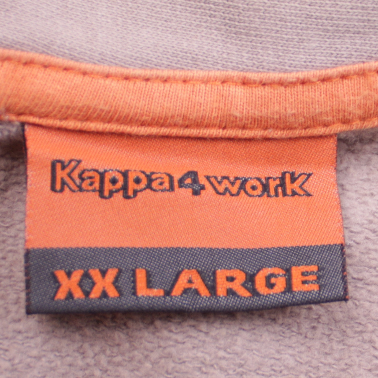Mens UK Size 2XL Kappa Brown Full Zip Sweatshirt