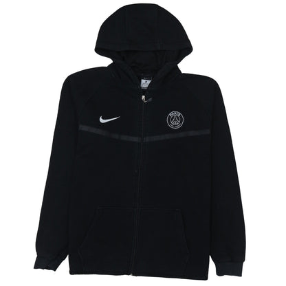 Womens UK Size XL Nike Black Full Zip Hoodie