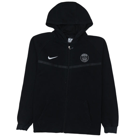 Womens UK Size XL Nike Black Full Zip Hoodie