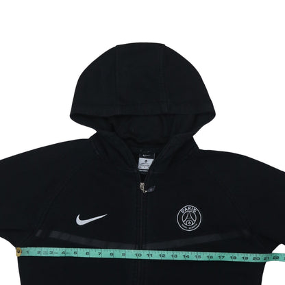 Womens UK Size XL Nike Black Full Zip Hoodie