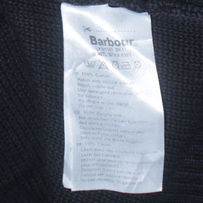Mens UK Size S Barbour Black Pullover Jumper