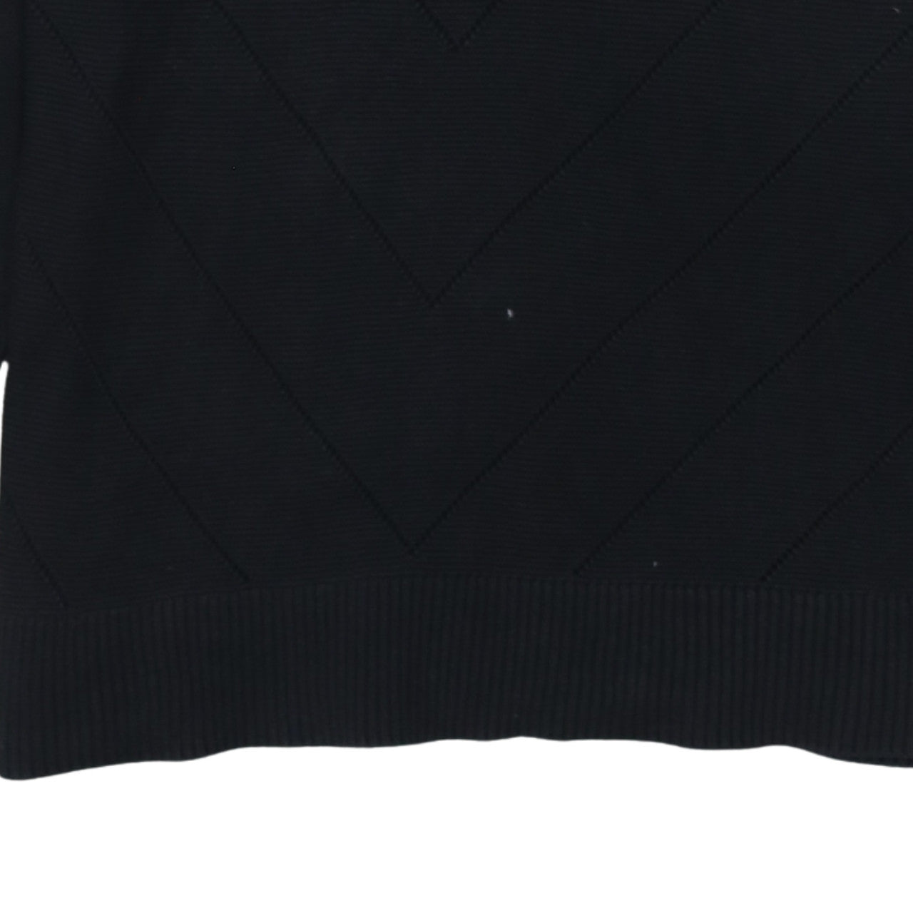 Mens UK Size S Barbour Black Pullover Jumper