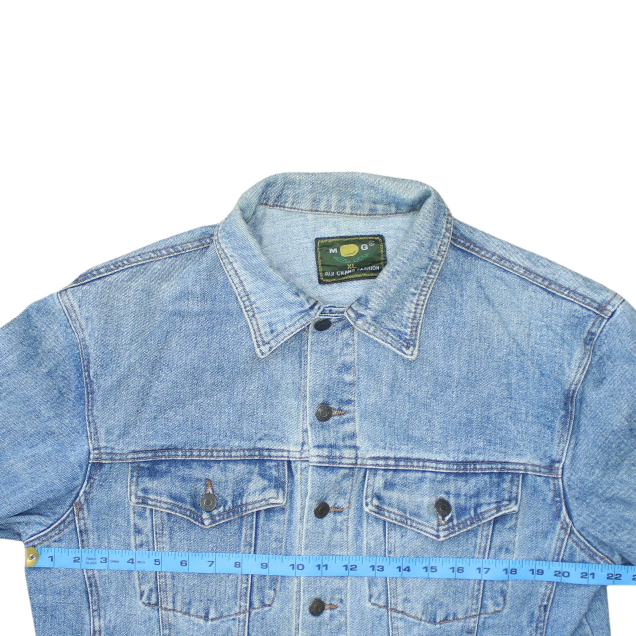 Womens UK Size XL Rui Chuang Fashion Blue Basic Jacket