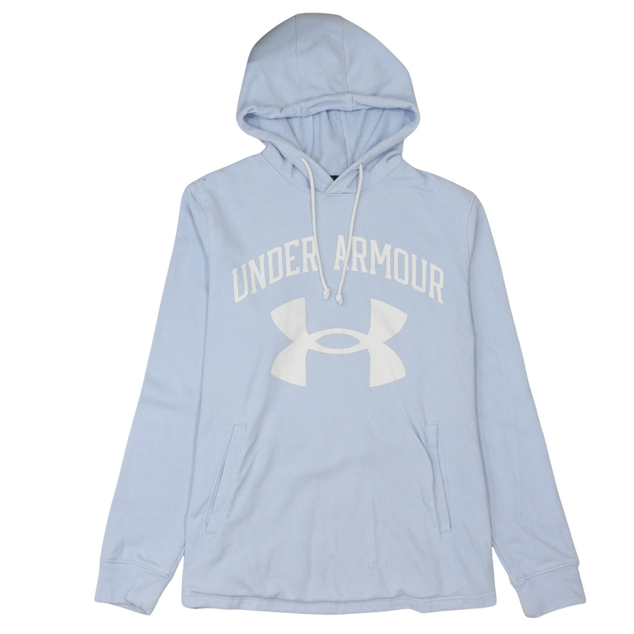 Mens UK Size XL Under armour Blue Pullover Hoodie