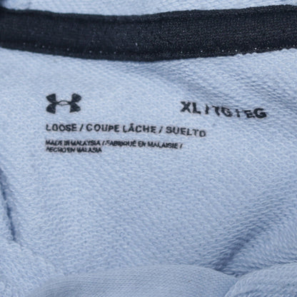 Mens UK Size XL Under armour Blue Pullover Hoodie
