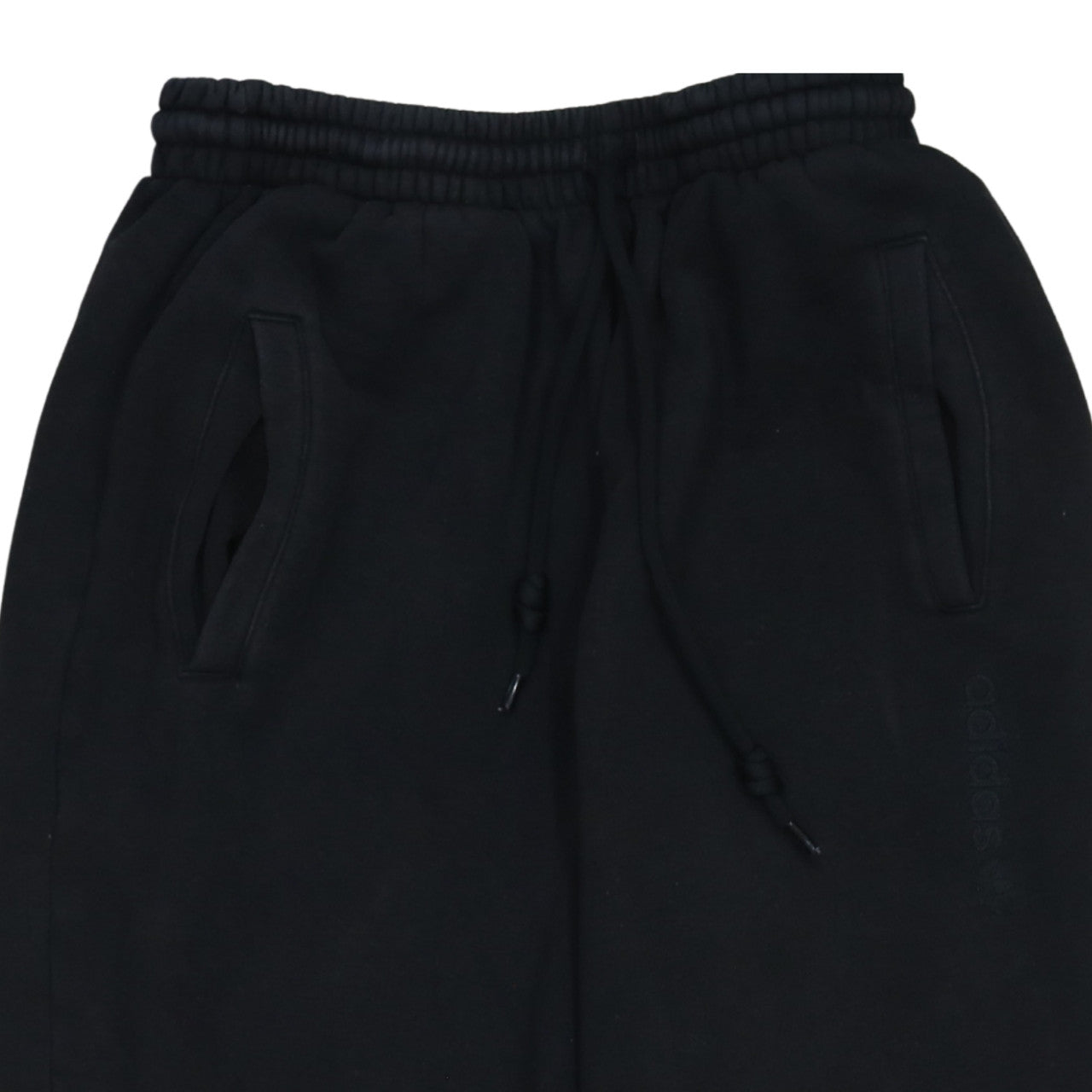 Mens UK Size L adidas Regular Fit Jogger Black Trousers