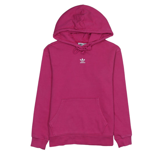 Womens UK Size S adidas Pink Pullover Hoodie