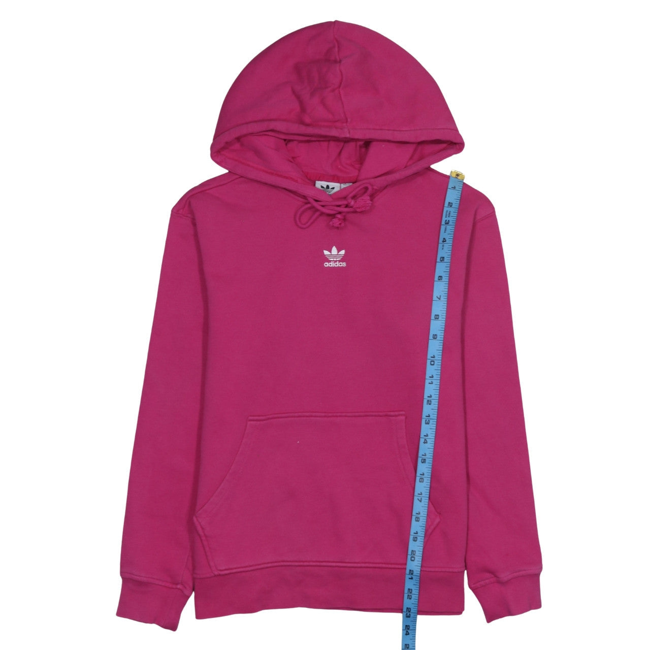 Womens UK Size S adidas Pink Pullover Hoodie