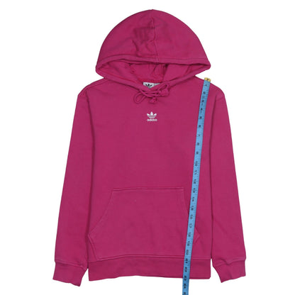 Womens UK Size S adidas Pink Pullover Hoodie