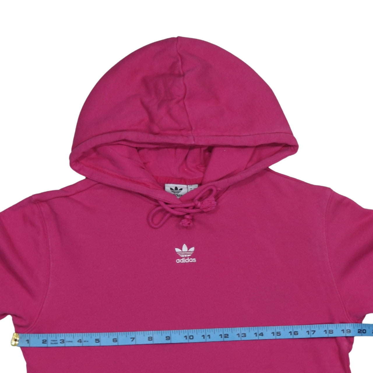 Womens UK Size S adidas Pink Pullover Hoodie