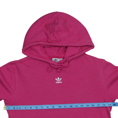 Womens UK Size S adidas Pink Pullover Hoodie