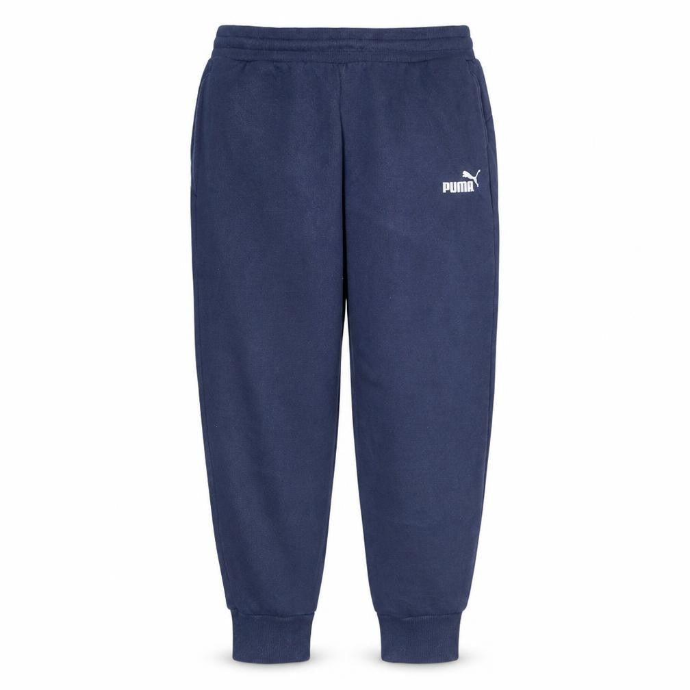 Mens UK Size M PUMA Regular Fit Jogger Blue Trousers