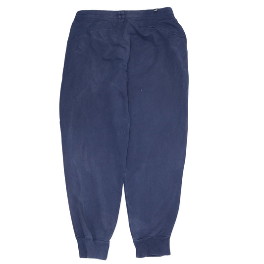 Mens UK Size M PUMA Regular Fit Jogger Blue Trousers