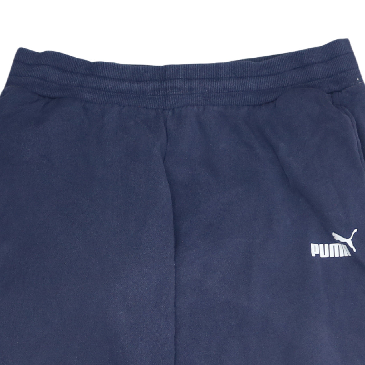 Mens UK Size M PUMA Regular Fit Jogger Blue Trousers