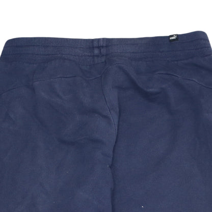 Mens UK Size M PUMA Regular Fit Jogger Blue Trousers