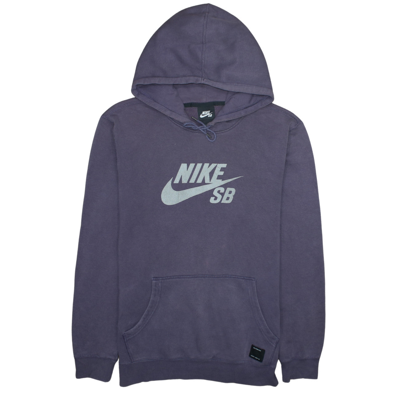 Womens UK Size M Nike Purple Pullover Hoodie