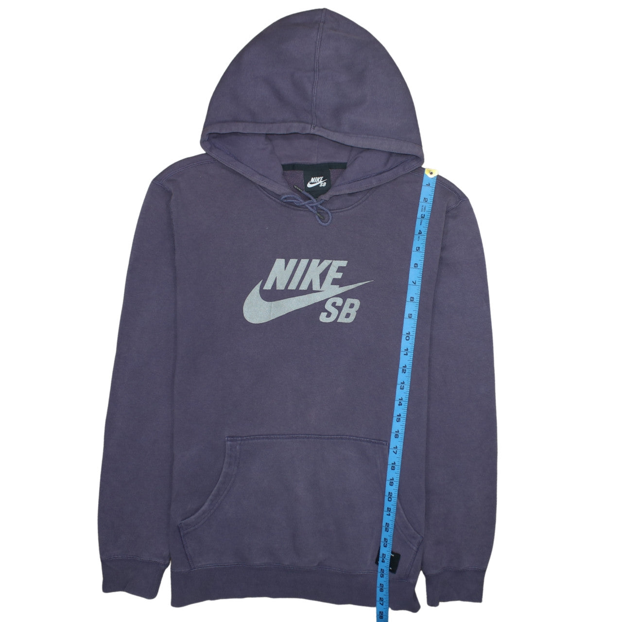 Womens UK Size M Nike Purple Pullover Hoodie